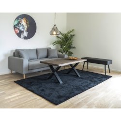 HOUSE NORDIC TOULON SOFABORD SMOKED/OLIERET M/BLGET KANT - 120