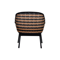 HOUSE DOCTOR LOUNGESTOL HAPUR NATUR/SORT - 80