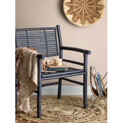 BLOOMINGVILLE COEN LOUNGESTOL BAMBUS SORT - 83