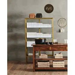 NORDAL MAKALU DISPLAY KABINET GULD - 183