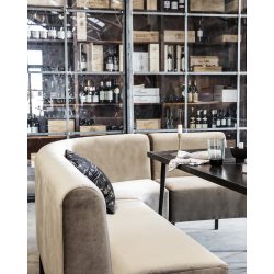 HOUSE DOCTOR SOFA 2 SEATER SAND - 120