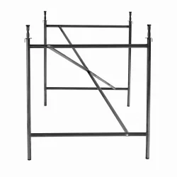 EIERMANN1 DESK GREY TABLETOP/LACQUERED STEEL FRAME PLEASE WAIT TO BE SEATED - 120