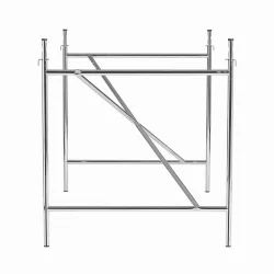 EIERMANN1 DESK CEDAR GREEN TABLETOP/CHROME FRAME PLEASE WAIT TO BE SEATED - 120