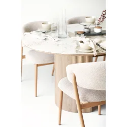 HOUSE NORDIC ATHENS SPISEBORD KERAMIK - 120/160/200