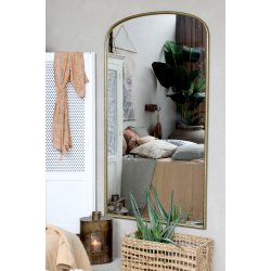 CHIC ANTIQUE SPEJL M/PERLEKANT - 169