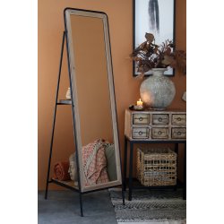 CHIC ANTIQUE GULVSPEJL M/HYLDE - 168