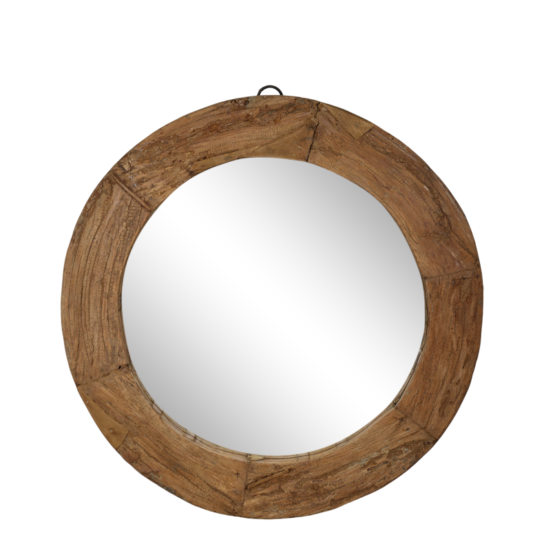 CHIC ANTIQUE GRIMAUD SPEJL M/TRRAMME NATUR - 100