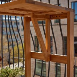 CINAS ORIGINAL BALKONBORD TEAK - 51