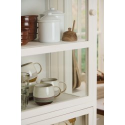 IB LAURSEN GILLELEJE VITRINESKAB M/2 GLASLGER HVID - 191