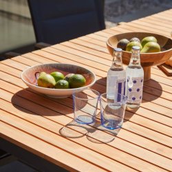 CINAS ORIGINAL MOOD BORD/POSITIONSSTOLE ALU/TEAK ANTRACIT - 167,5