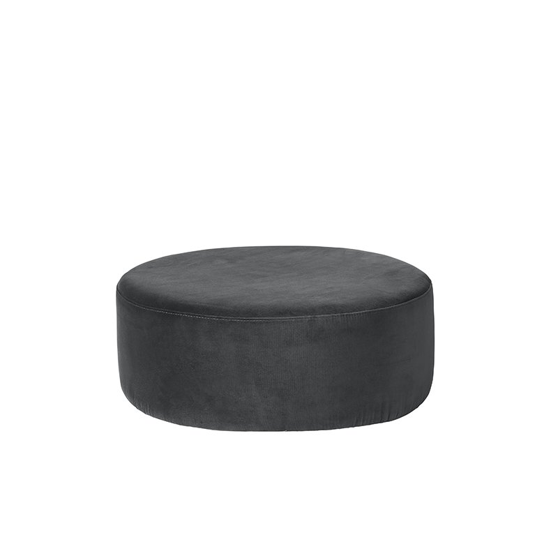 Broste CPH Puf i velour - sort 