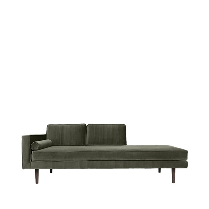 BROSTE CPH CHAISELONG VENSTREVENDT GRAPE LEAF GREEN - 200