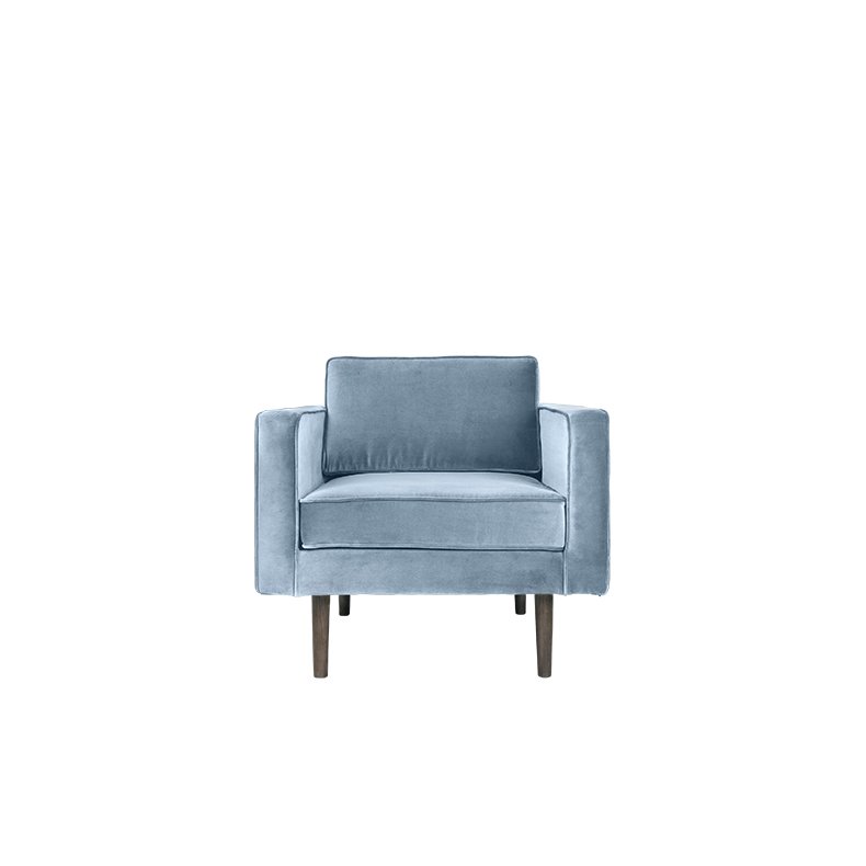 BROSTE CPH LOUNGE STOL PASTEL BLUE - 88