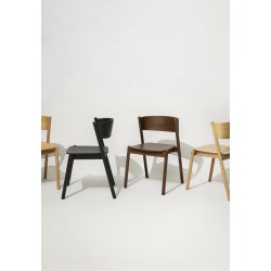 HBSCH OBLIQUE SPISESTOL SORT - 55