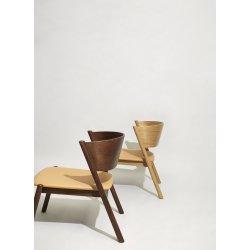 HBSCH OBLIQUE LOUNGESTOL MRKEBRUN - 64