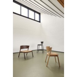 HBSCH OBLIQUE LOUNGESTOL MRKEBRUN - 64