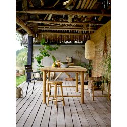 BLOOMINGVILLE MONSI SPISEBORDSSTOL METAL SORT - 80