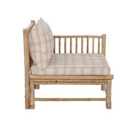 BLOOMINGVILLE KORFU BAMBUS HJRE HJRNE SOFA NATUR - 76