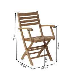 CINAS YORK STOL TEAK - 59