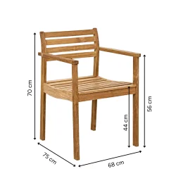 CINAS ROSENHOLM HAVESTOL TEAK - 75