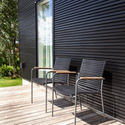 CINAS ORIGINAL MOOD BORD/STOLE ALU/TEAK ANTRACIT - 167,5