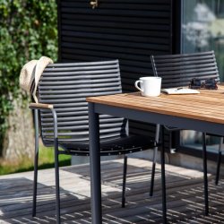 CINAS ORIGINAL MOOD BORD/STOLE ALU/TEAK ANTRACIT - 167,5