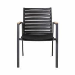 CINAS ORIGINAL MOOD EXTREME BORD/STOLE ALU/TEAK ANTRACIT - 208