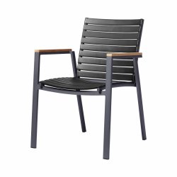 CINAS ORIGINAL MOOD EXTREME BORD/STOLE ALU/TEAK ANTRACIT - 167,5