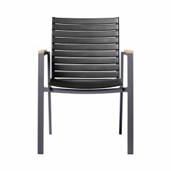 CINAS ORIGINAL MOOD EXTREME BORD/STOLE ALU/TEAK ANTRACIT - 167,5