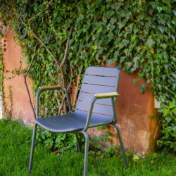 CINAS ORIGINAL PARC BORD/4 STOLE TEAK/ALU - 197