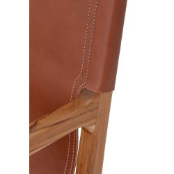 BLOOMINGVILLE OLLIE LOUNGESTOL LDER BRUN - 84