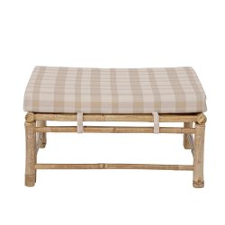 BLOOMINGVILLE KORFU POUF BAMBUS NATUR - 72