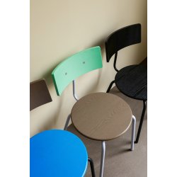 HBSCH KOI SPISESTOL BRUN/GRN/LILLA - 80