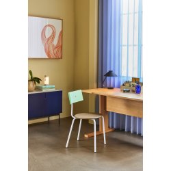 HBSCH KOI SPISESTOL BRUN/GRN/LILLA - 80