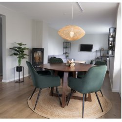 House Nordic Bombay Tppe - flettet natur jute 180