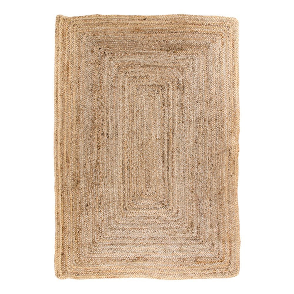 House Nordic Bombay tæppe i flettet naturjute