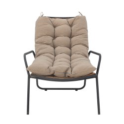 BLOOMINGVILLE BOEL LIGGESTOL M/TABURET METAL NATUR - 100