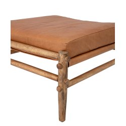 BLOOMINGVILLE AYSIA TABURET LDER/NATUR - 84