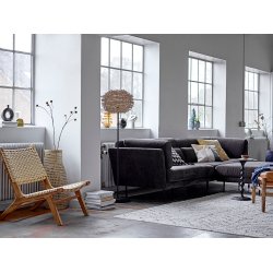 BLOOMINGVILLE AYSIA TABURET LDER/NATUR - 84