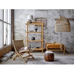 BLOOMINGVILLE AYSIA TABURET LDER/NATUR - 84