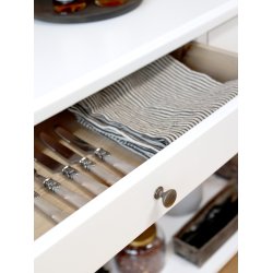 CHIC ANTIQUE MARSEILLE  ANRETTERBORD M/2 SKUFFER HVID - 158