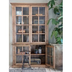 CHIC ANTIQUE MARSEILLE VITRINESKAB M/4 LGER GENBRUGSTR - 196