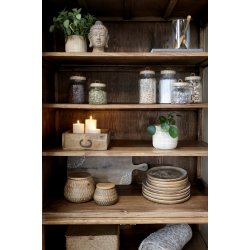 CHIC ANTIQUE MARSEILLE VITRINESKAB M/8 LGER GENBRUGSTR - 220