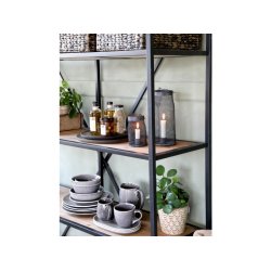 CHIC ANTIQUE FRANSK REOL M/ 5 TR�HYLDER - 200