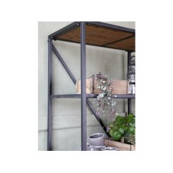 CHIC ANTIQUE FRANSK REOL M/ 5 TR�HYLDER - 200