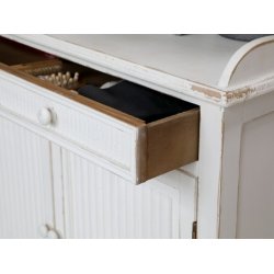 CHIC ANTIQUE SKAB M/2 LGER/RILLER/1 SKUFFE - 91