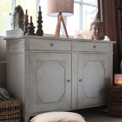 CHIC ANTIQUE SKNK M/2 LGER / 2 SKUFFER - 153