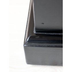 CHIC ANTIQUE MARSEILLE VITRINE/SKNK M/4 LGER SORT - 220