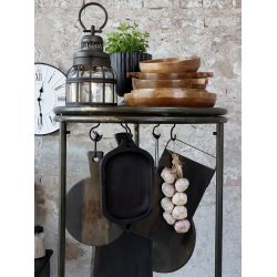 CHIC ANTIQUE DISPLAY M/3 HYLDER OG TRKASSER - 160