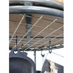 CHIC ANTIQUE DISPLAY M/3 HYLDER OG TRKASSER - 160